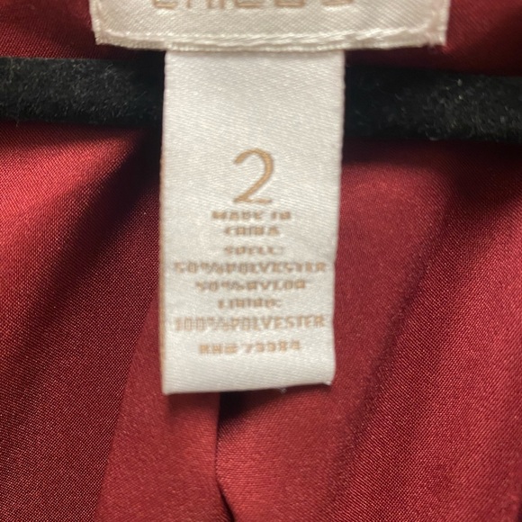 Chicos dark red jacket - Picture 4 of 6